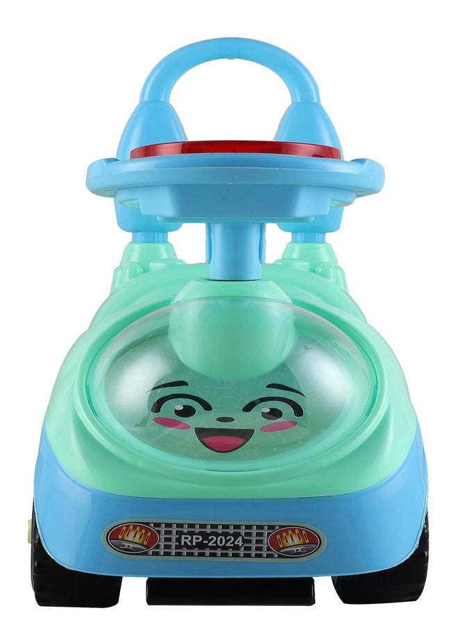 JoyRide Fun Rider Ride on & Car for Kids with Light,Music & Horn Steering, Push Car for Baby with Backrest, Safety Guard & Big Wheels, Ride on for Kids 1 to 3 Years Upto 25 Kgs (Blue) - Image 5
